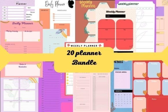 Download File Planner Bundle - Premium Bundle