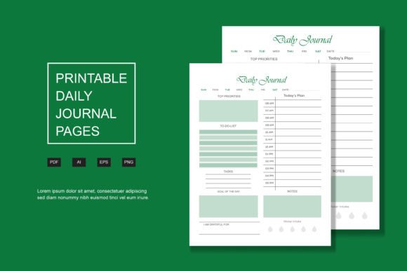 Download Daily Journal, Kdp Interior Pages - Premium Resources