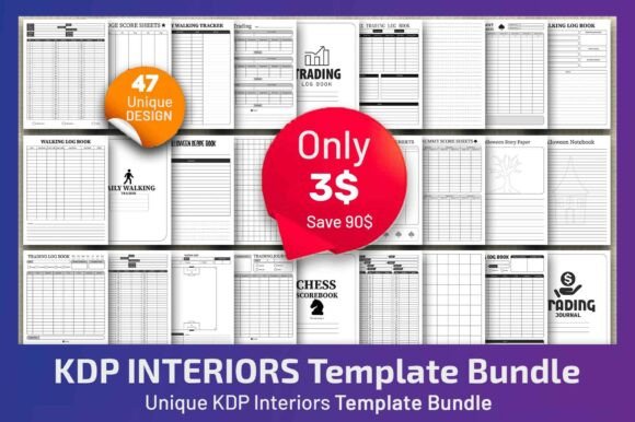 Download Unique KDP Interiors Template Bundle - Kdp interiors template bundle Collection